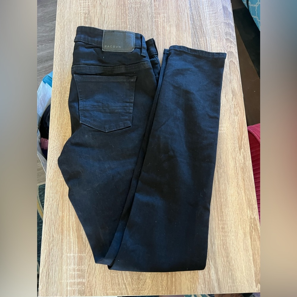 PacSun Men’s stacked skinny jeans, size 30x32